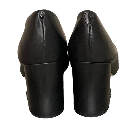 Sam Edelman Tatiana Leather Pump in Black Size 8.5 - Picture 5 of 8